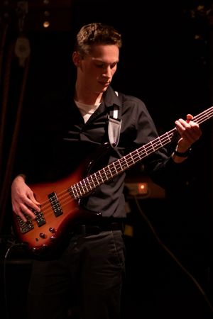 Elysian Fire bass player